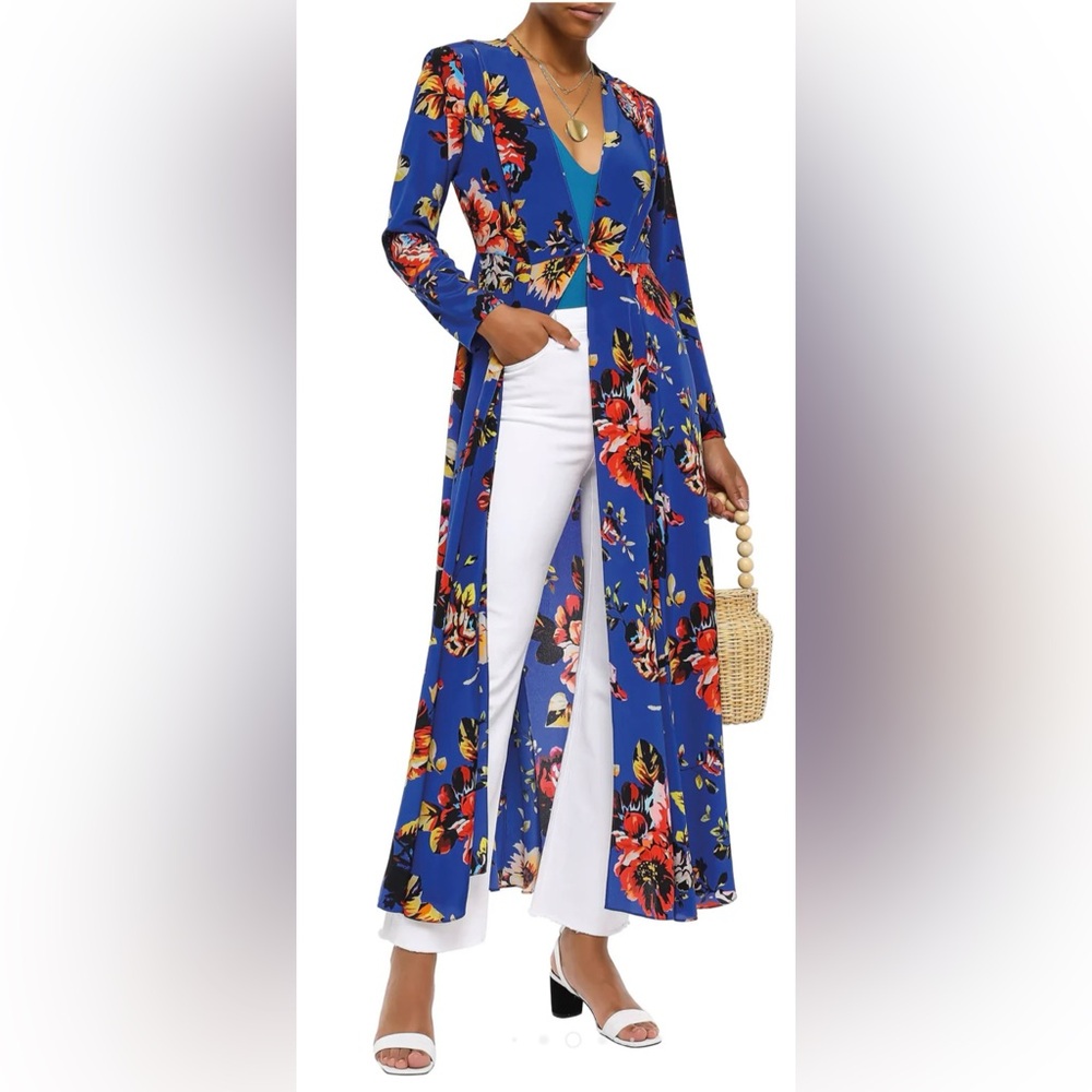 We Are Leone Silk Maxi Dress/Robe